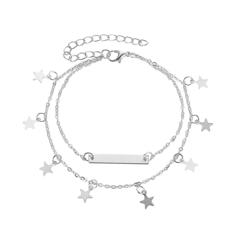 Tornozeleira Star Charms